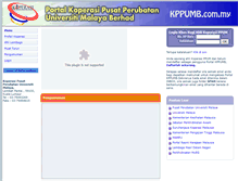Tablet Screenshot of kppumb.com.my